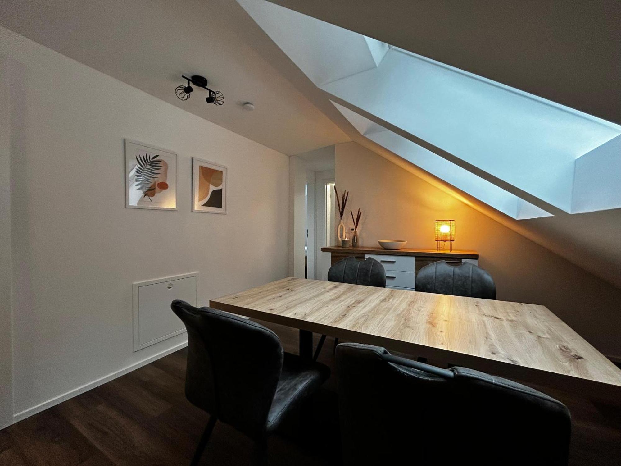 Moderne Ferienwohnung Fuer Familien Im Dachgeschoss Bosau المظهر الخارجي الصورة