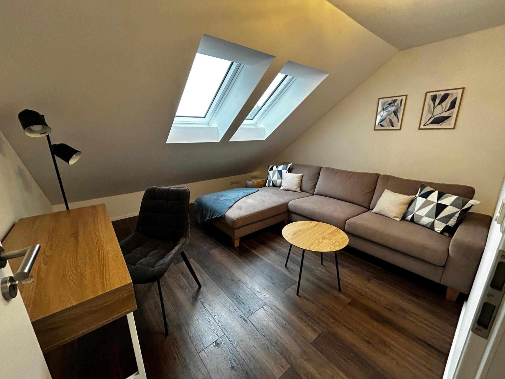 Moderne Ferienwohnung Fuer Familien Im Dachgeschoss Bosau المظهر الخارجي الصورة